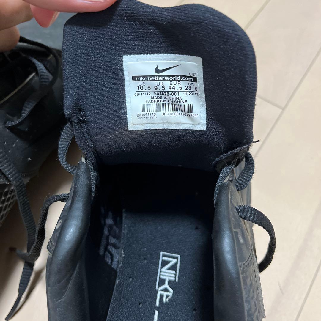 Nike ブラック スパイクシューズ　28.5