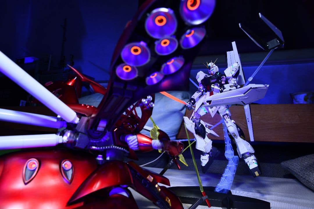 HG ナイチンゲール　黒立ち上げキャンディ塗装