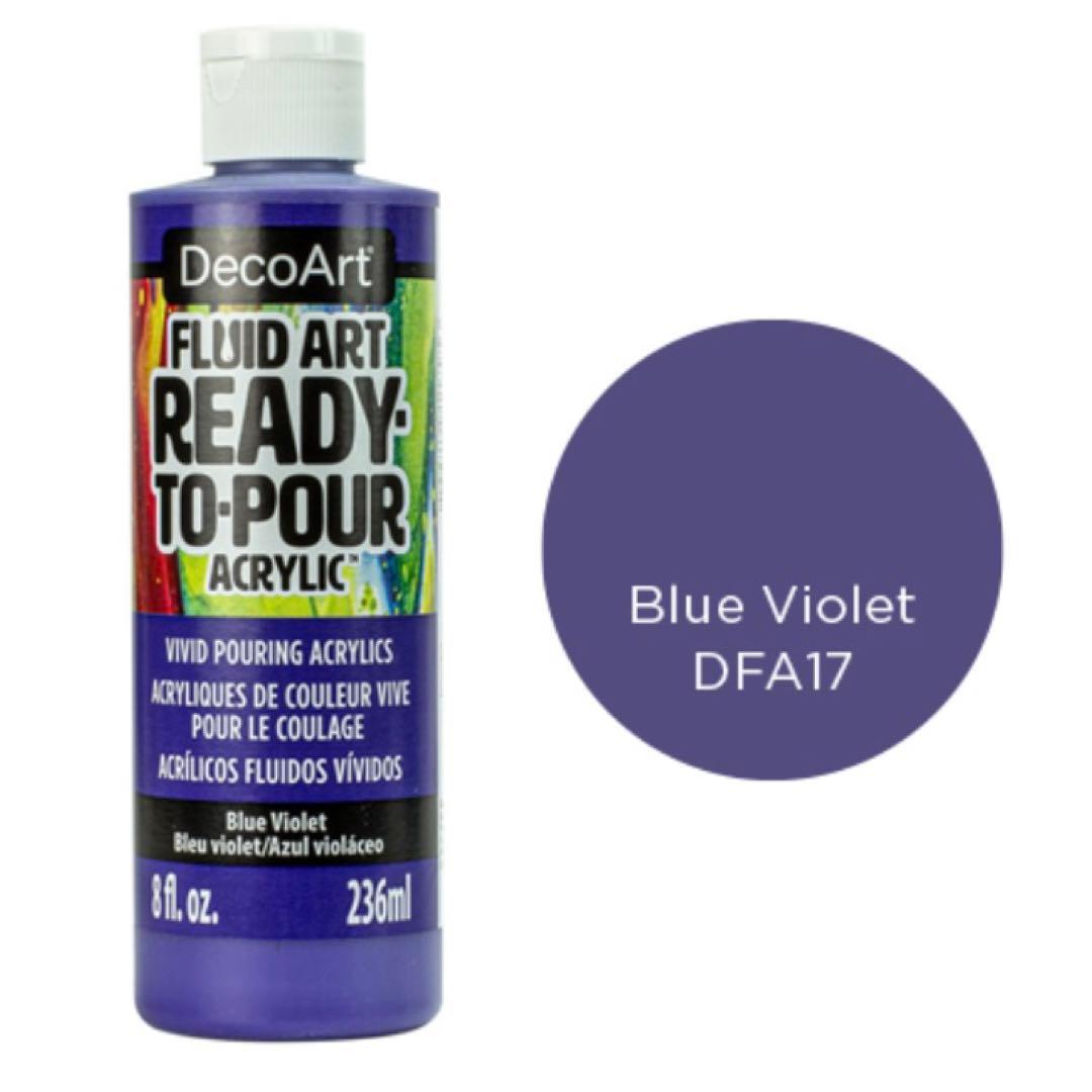 デコアート 236ml ポーリングアート フルイド たらし込み アクリル 絵の具