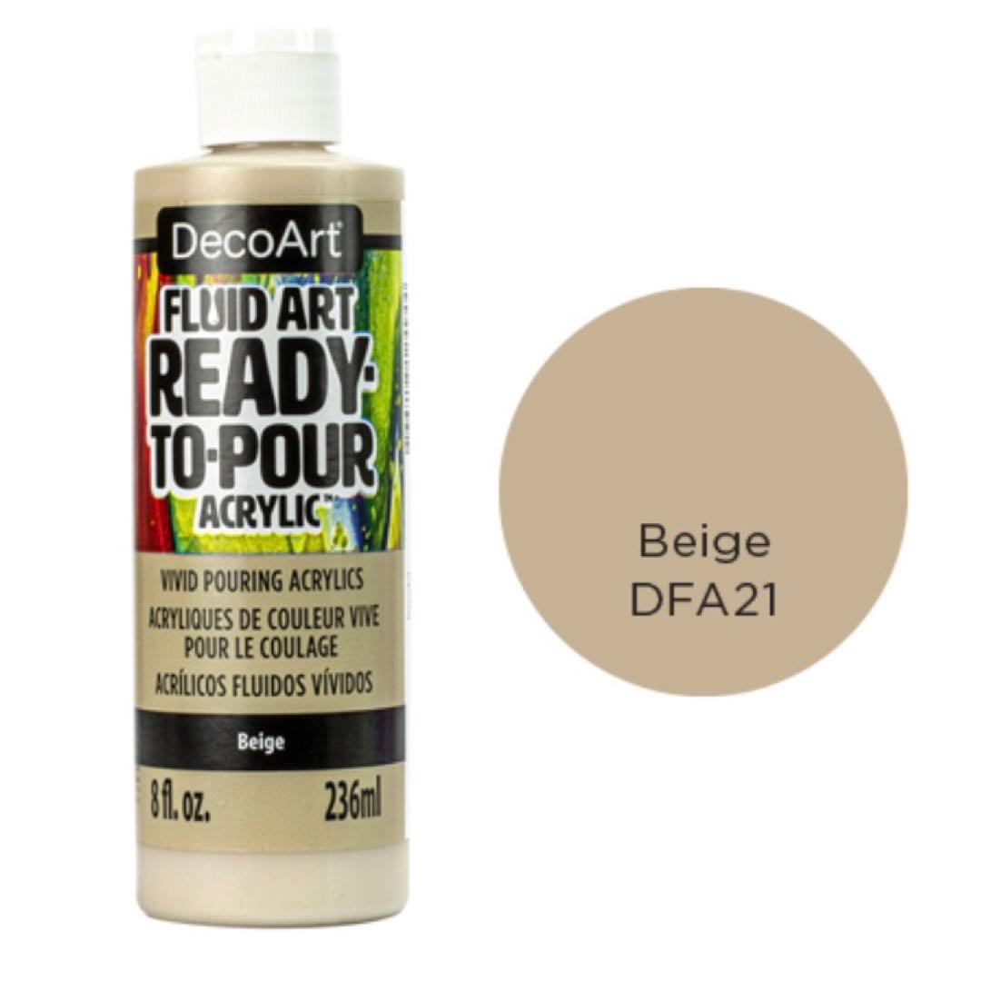 デコアート 236ml ポーリングアート フルイド たらし込み アクリル 絵の具