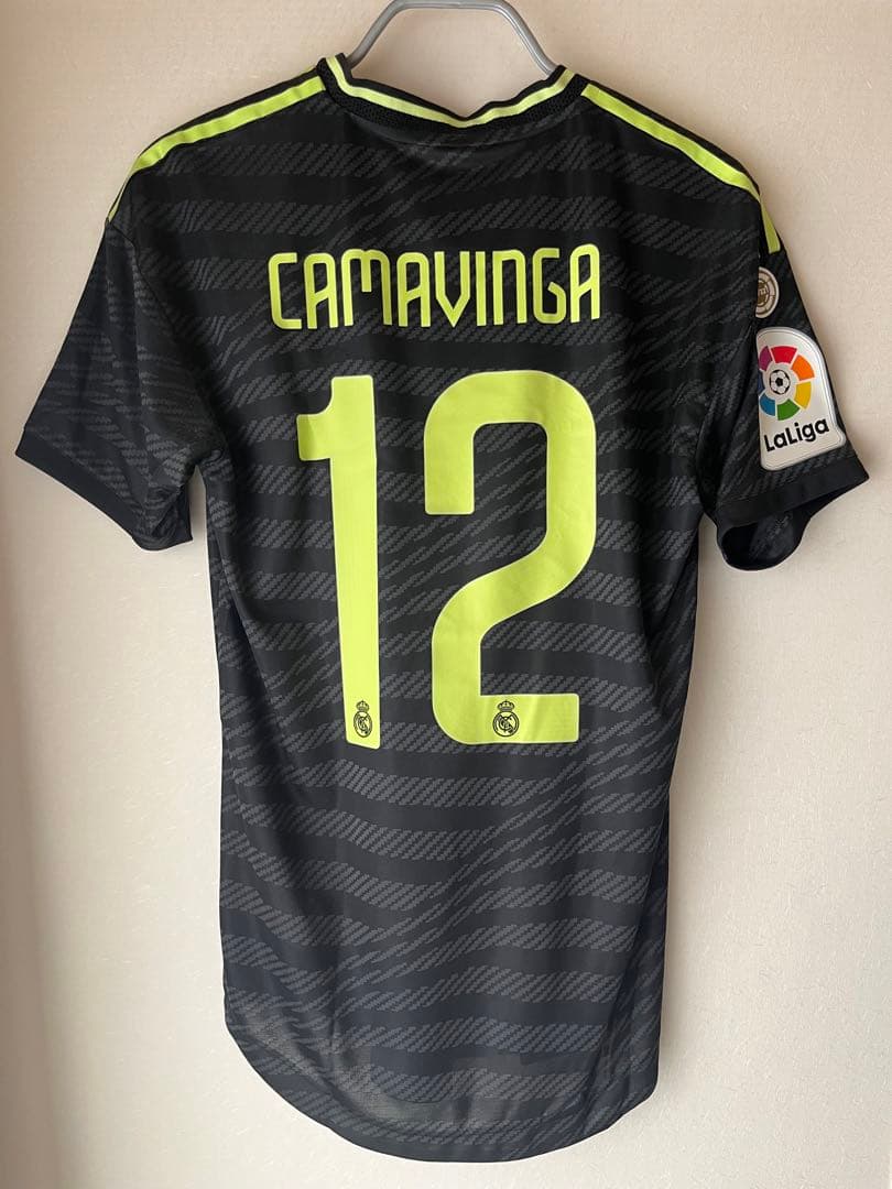 【新品未使用】22 23 レアル・マドリード カマヴィンガ3rd ユニフォーム