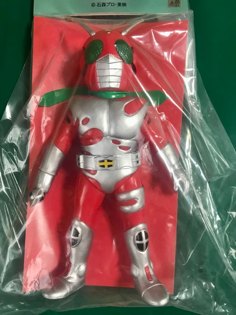 仮面ライダーZX（十字手裏剣Ver）東映レトロソフビコレクション フィギュア