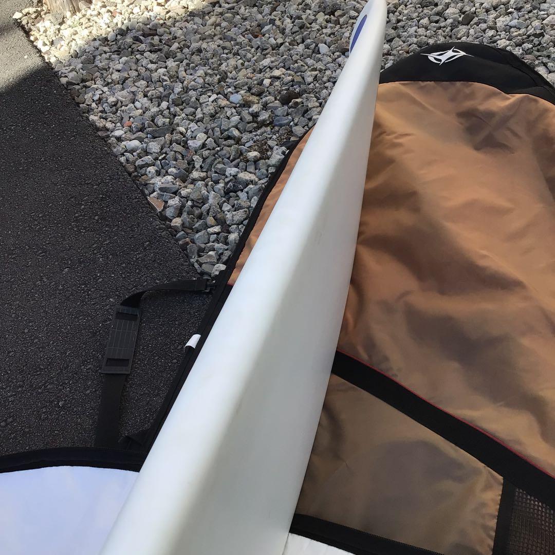 Grommet サーフボード ファンボード　ミッドレングス　青　ストライプ