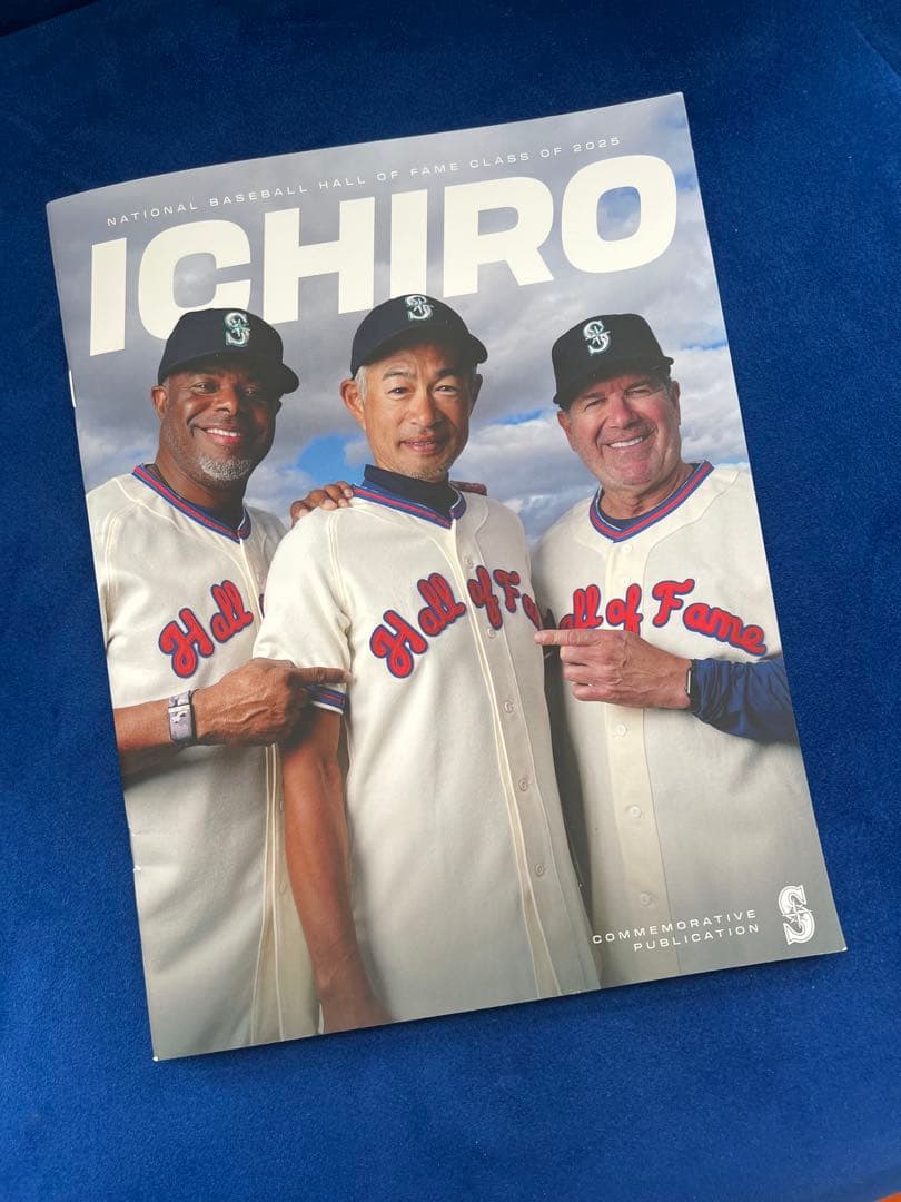 イチロー シアトルマリナーズ 殿堂入り　限定記念Tシャツ&キャップ　セット