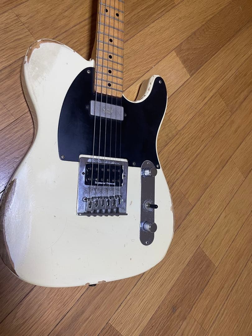 グレードアップMOD!FenderJAPAN テレキャスター カスタムSシリアル