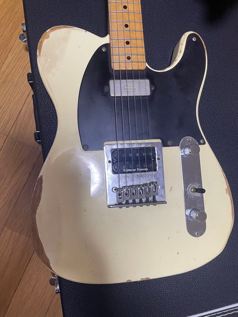 グレードアップMOD!FenderJAPAN テレキャスター カスタムSシリアル