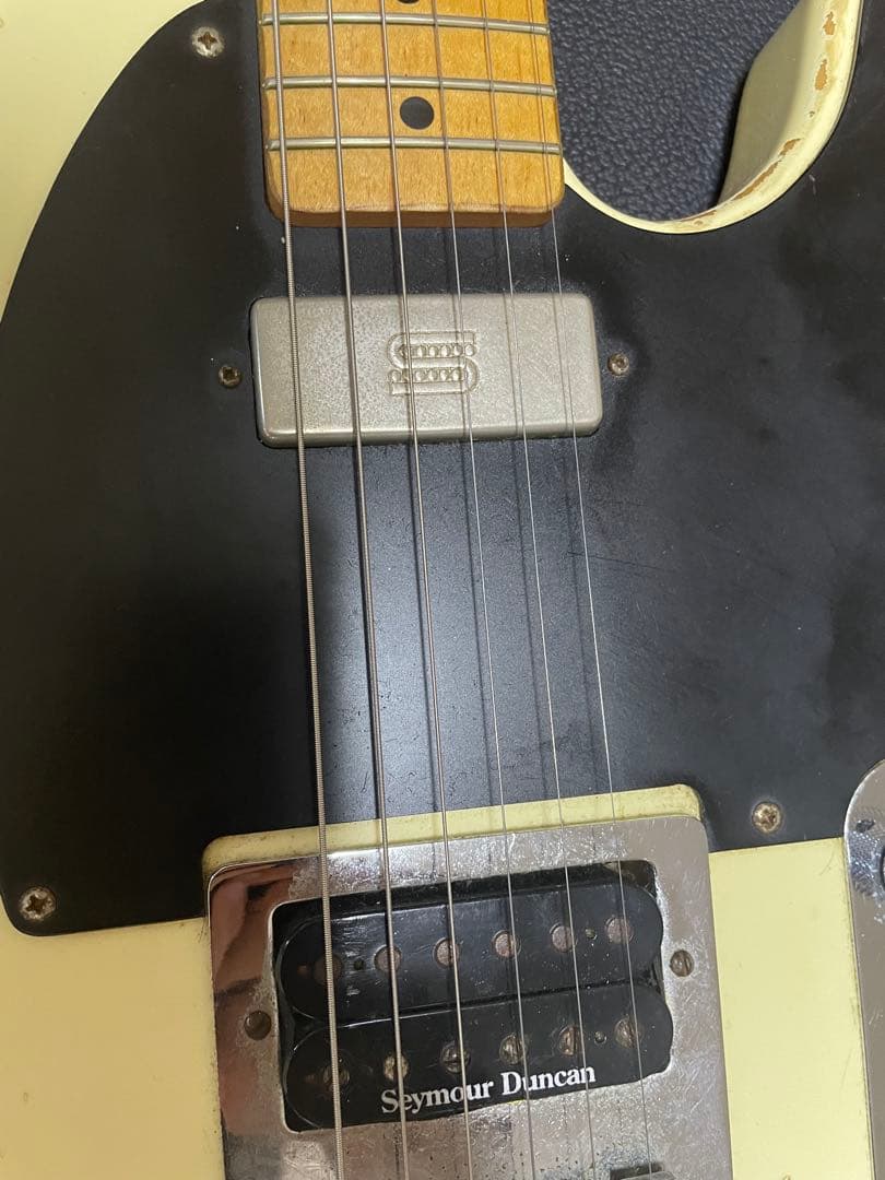 グレードアップMOD!FenderJAPAN テレキャスター カスタムSシリアル