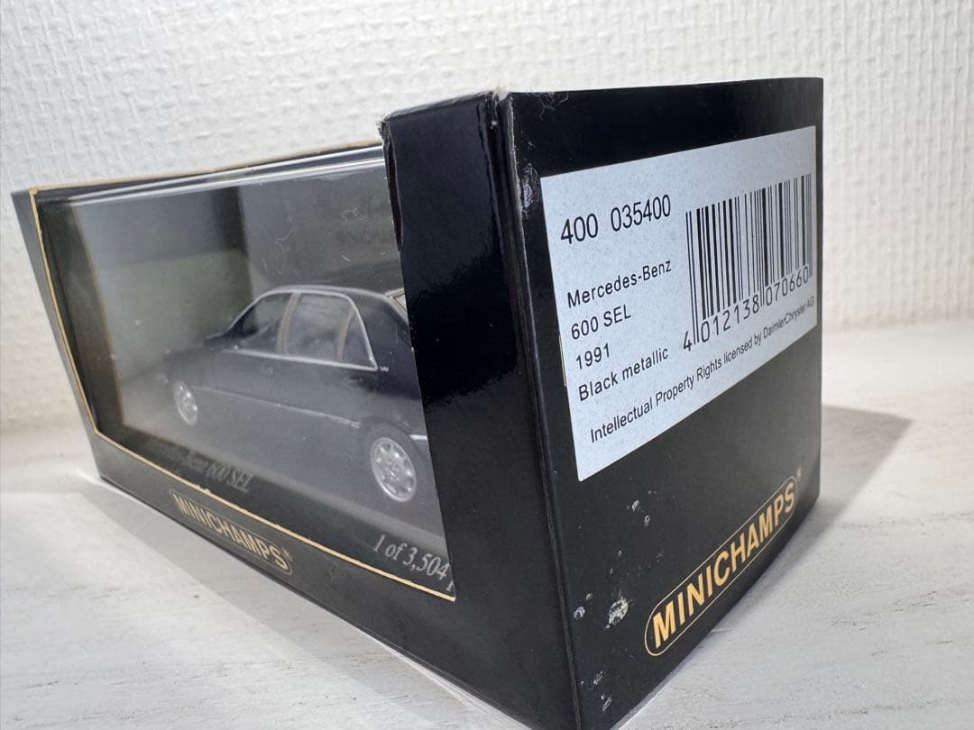 Mercedes-Benz 600 SEL ミニカー 1991年製