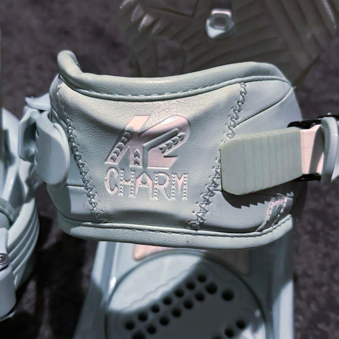 送料込み K2 CHARM スノーボード バインディング レアカラー