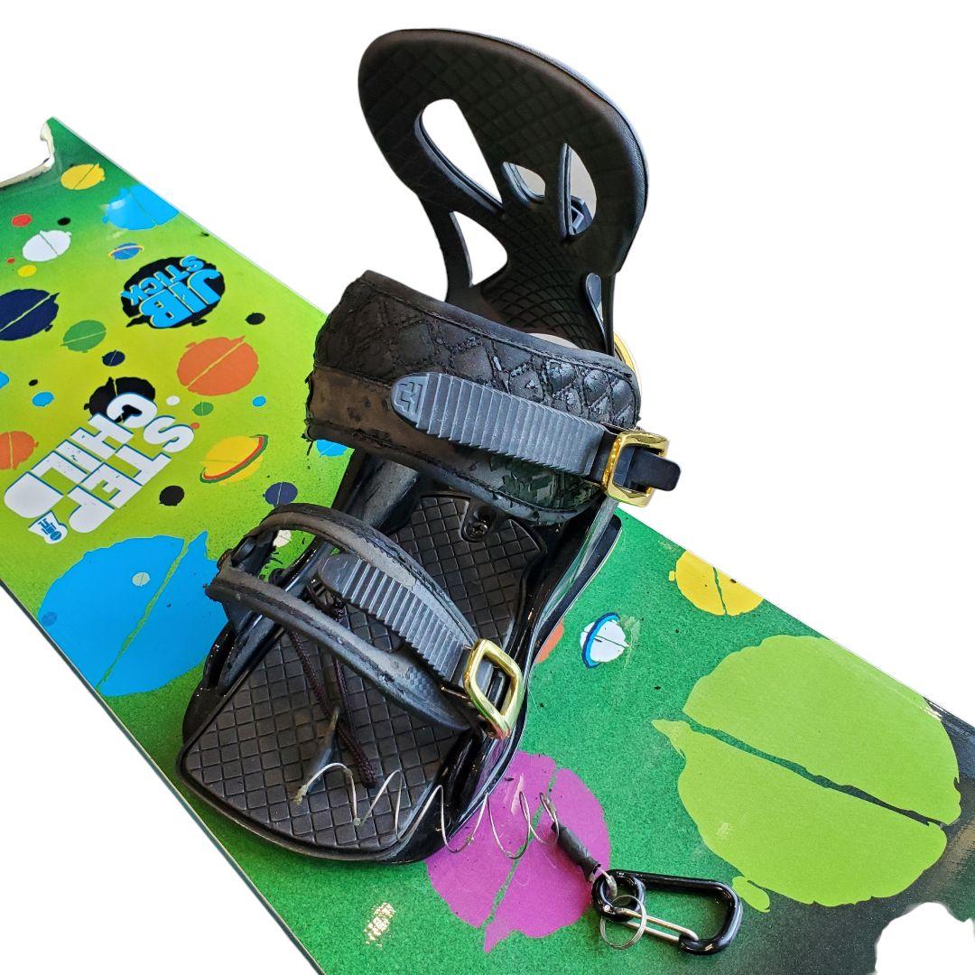 【冬物セール】スノーボードセット ステップチァイルド ビンディングユニオン