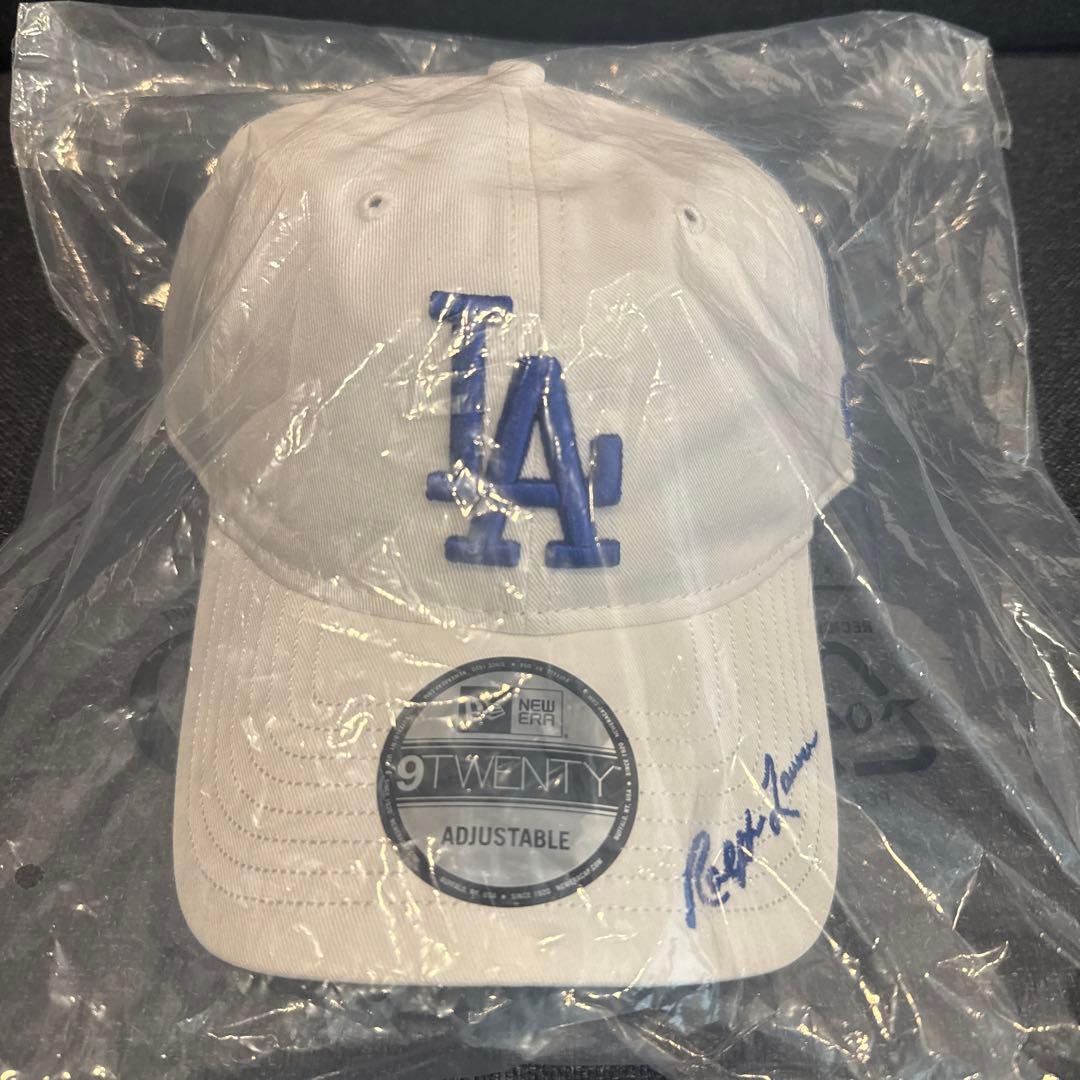 【新品未使用】NEWERAポロ ラルフローレンコラボ ドジャース ホワイト