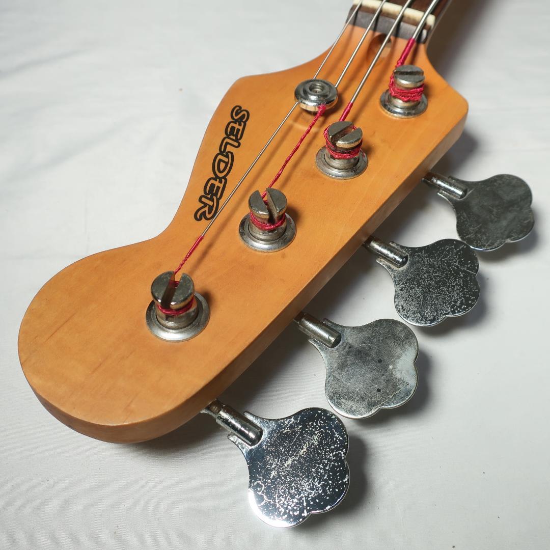 SELDER エレキベース プレシジョンベースタイプ ケース付 弦交換済