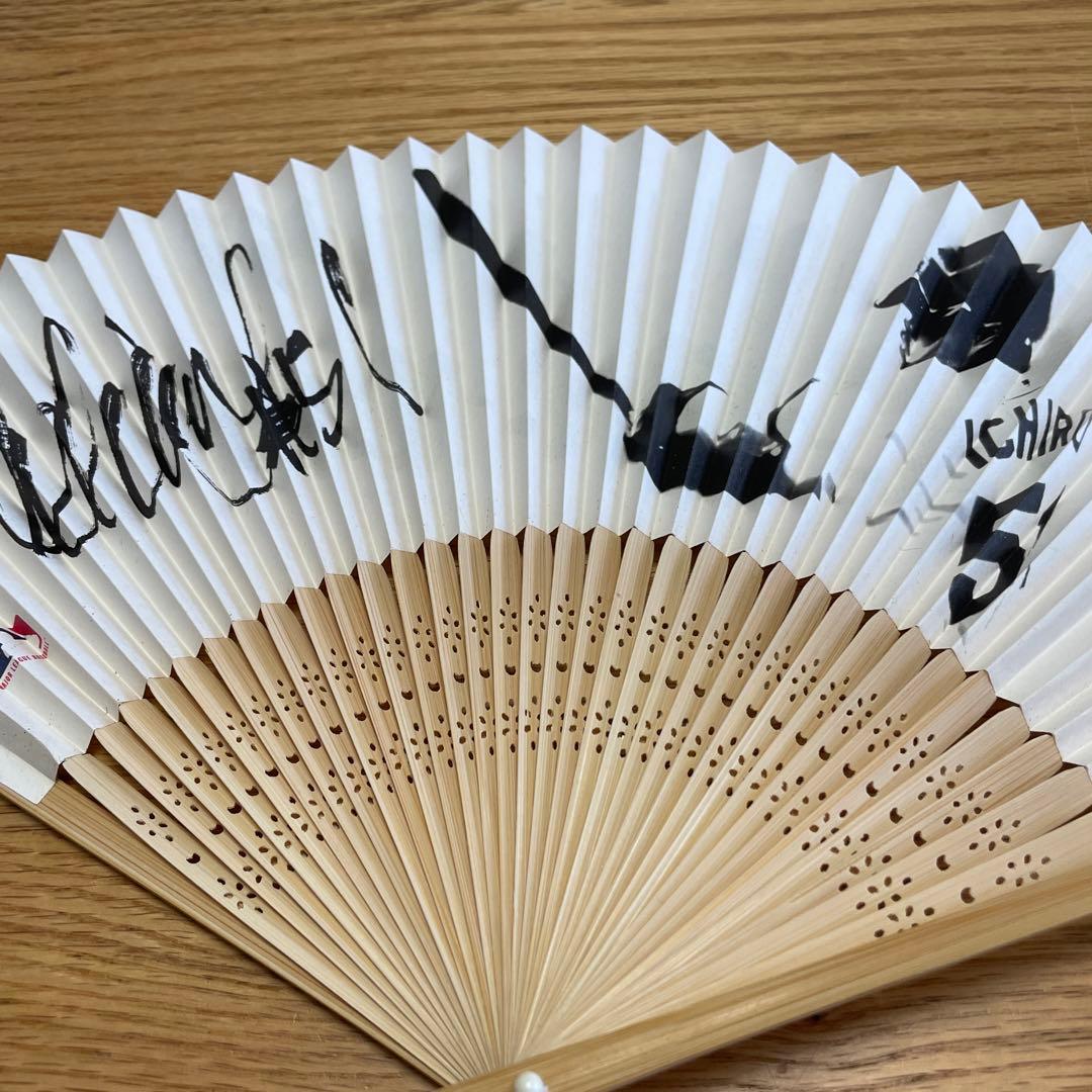 非売品　イチロー　オリジナル扇子　未使用品　2003年