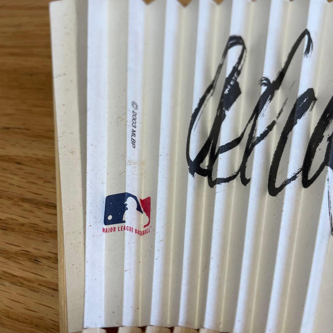 非売品　イチロー　オリジナル扇子　未使用品　2003年