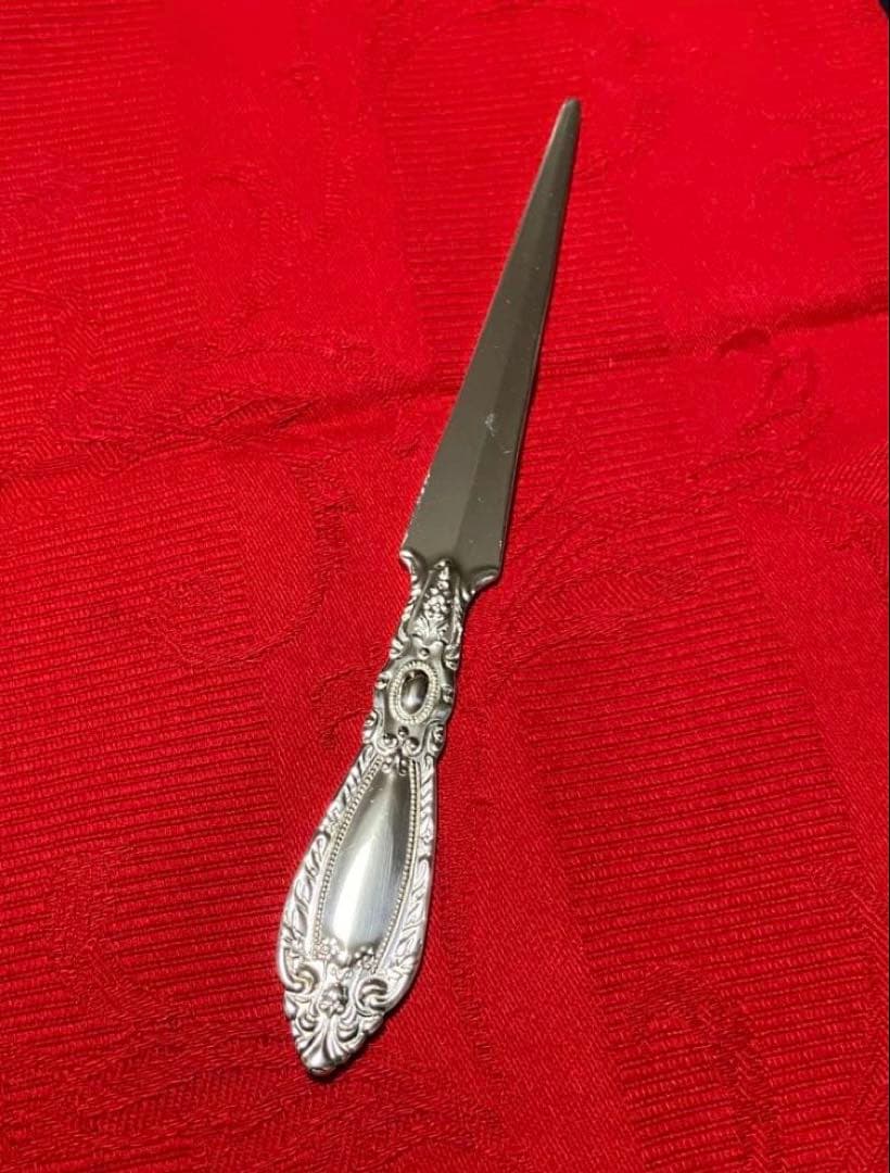純銀　スターリングシルバー　ペーパーナイフ　滅多に出ない逸品　美品極上 銀高騰中
