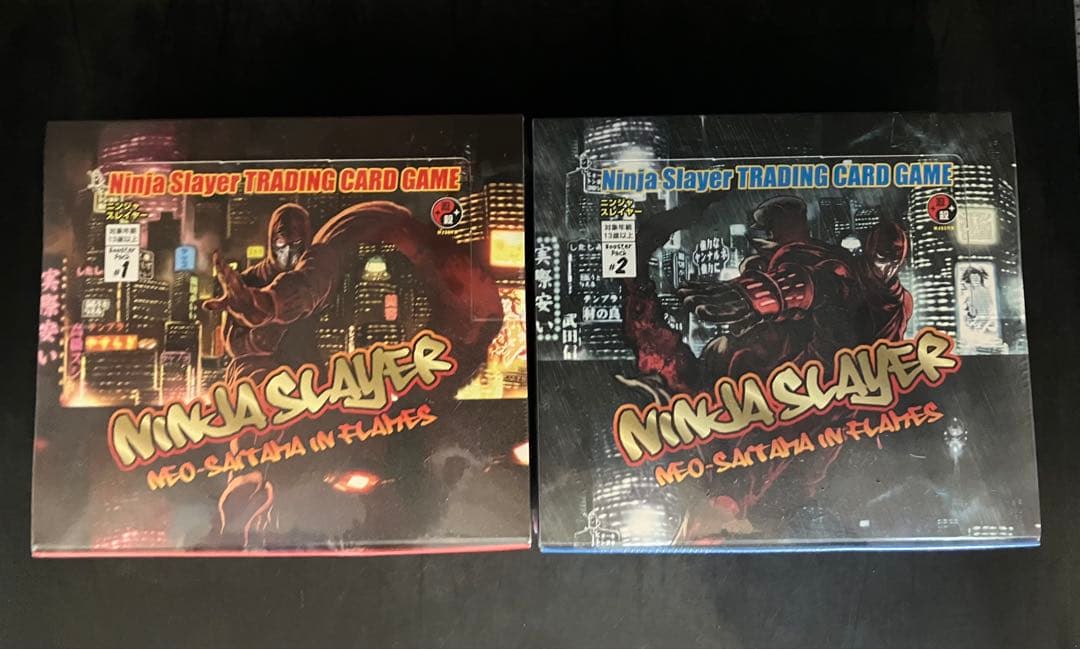 ★ ニンジャスレイヤーTCG 2BOX 未開封シュリンク付き S0668