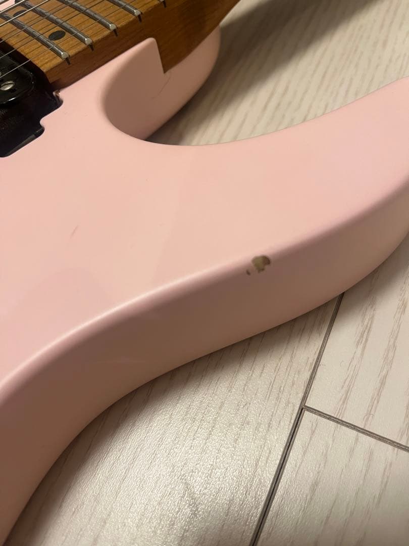 希少ibanezAZ2402限定色ピンク エレキギター