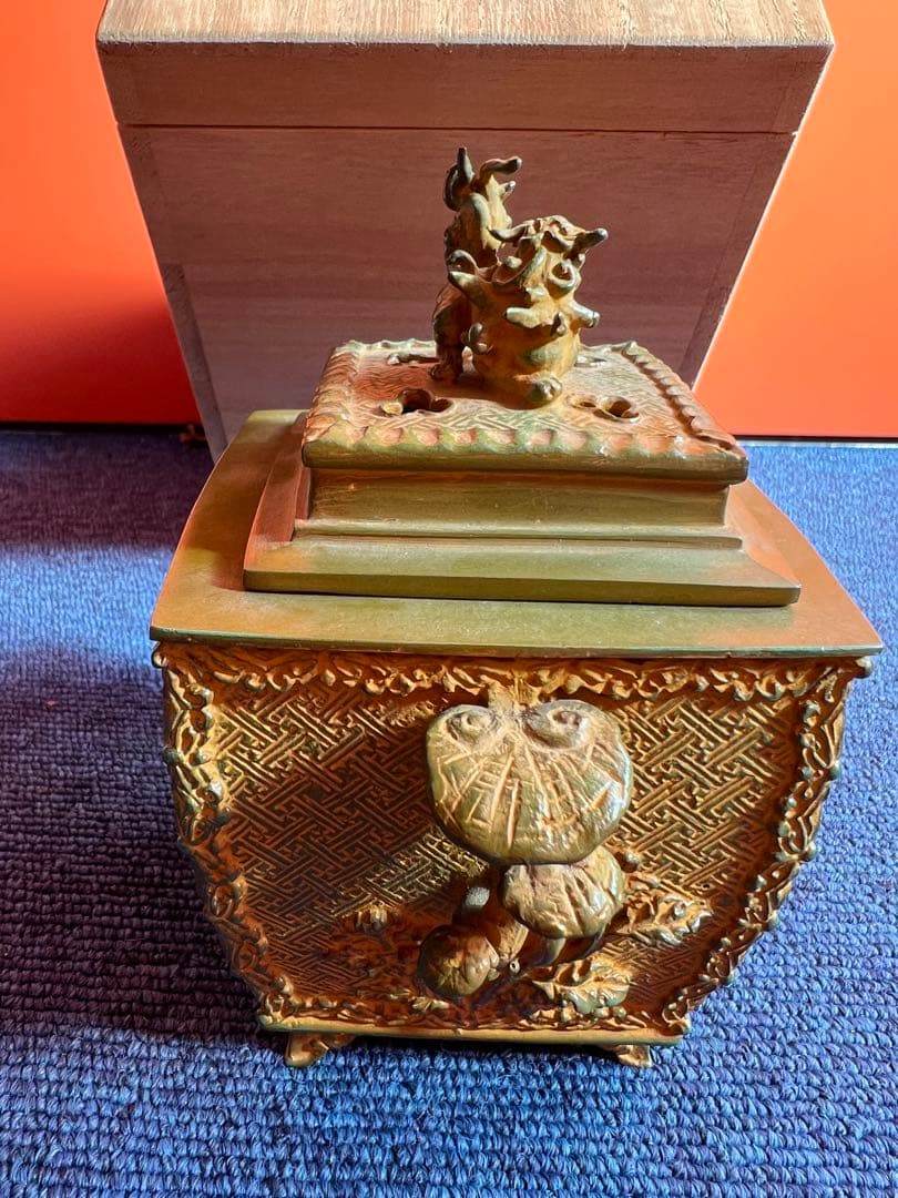 960 喜多万右衛門　蝋型香炉