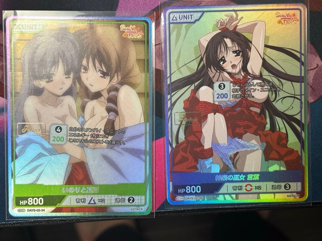 DIVINE CROSS SHINYDAYS SEC 2枚セット Partner