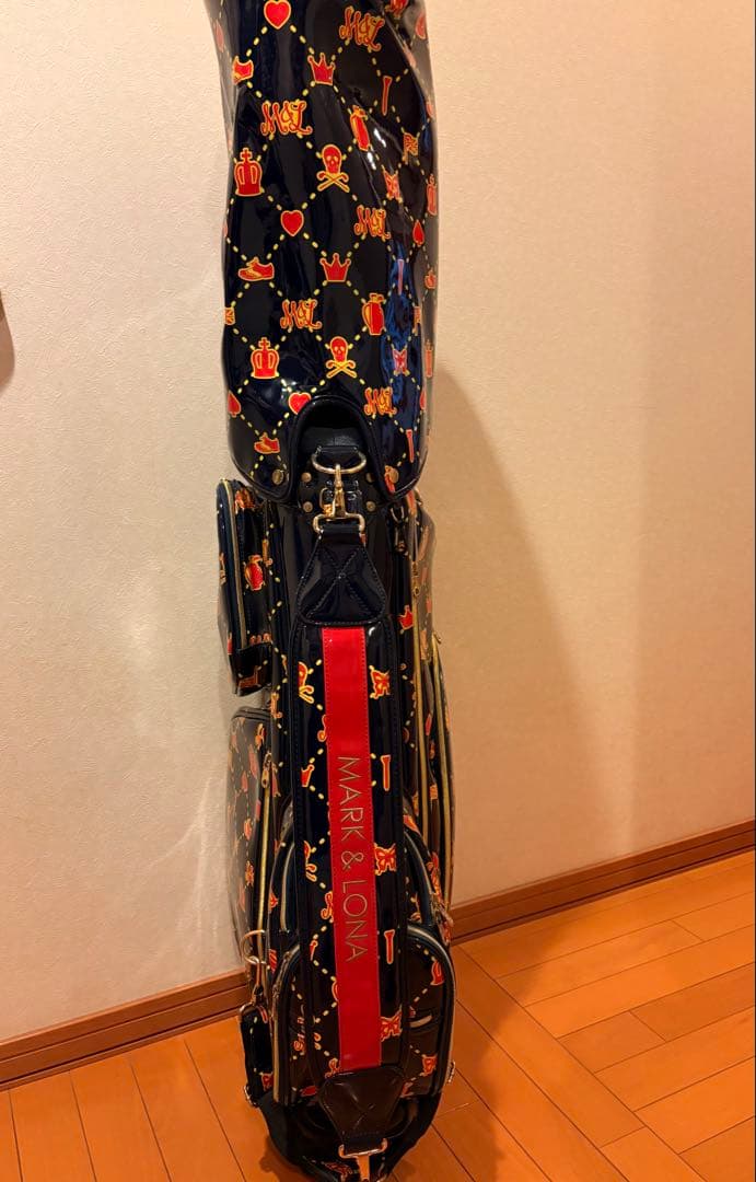 【希少】MARK&LONA Unite Patent エナメル キャディバッグ