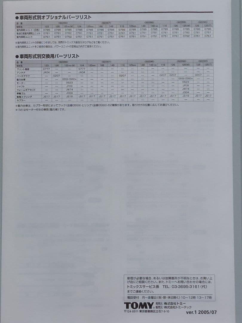 TOMIX 92288 JR100系東海道 山陽新幹線G編成増結セット(未使用)