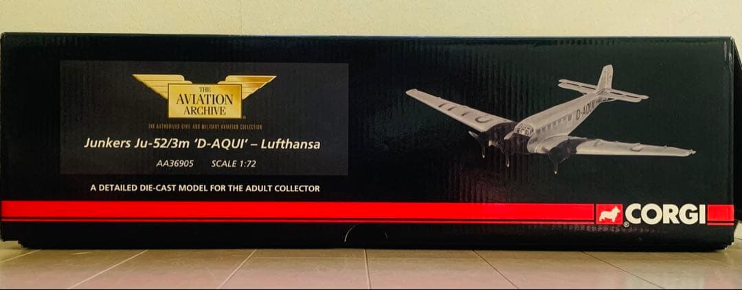 航空機・ヘリコプター Corgi Junkers Ju-52/3m D-AQUI 1/72