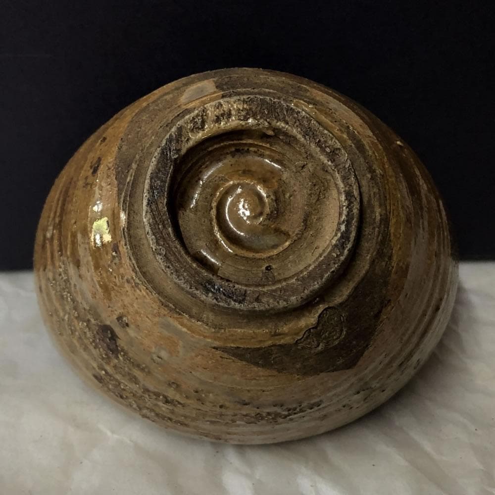 F1005 加藤春岱 瀬戸茶碗 共箱 抹茶碗 茶道具