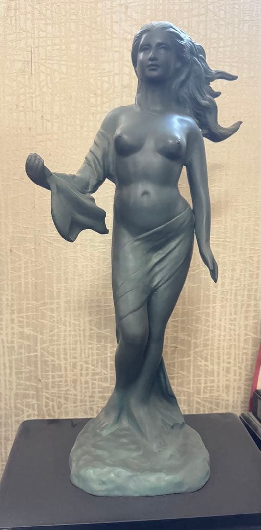 裸婦像　置物　アンティーク　 女神像　女性像　高さ５５cm　重さ７キロ