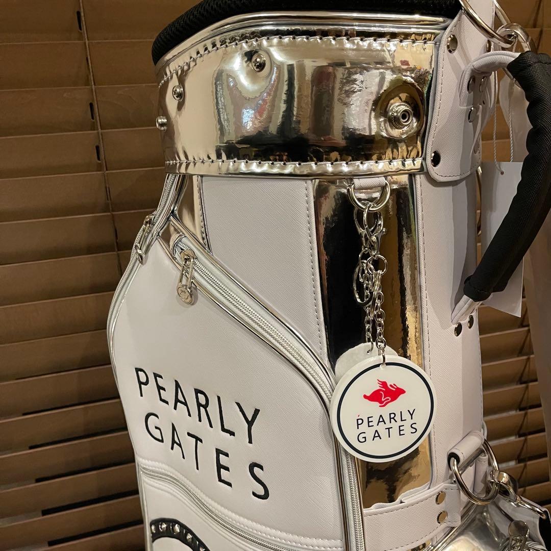 PEARLY GATESパーリーゲイツ キャディバッグ ゴルフバッグ キャスター