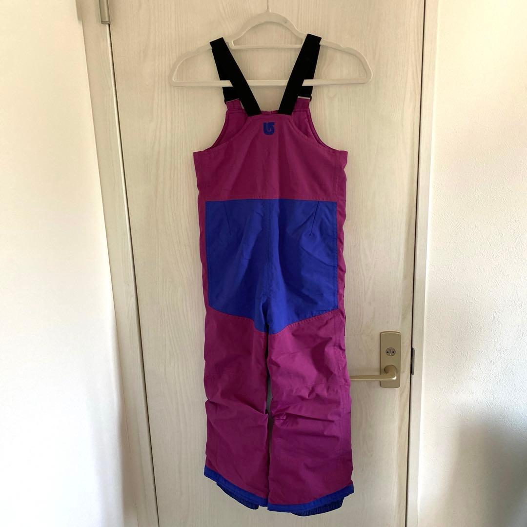 【110cm】BURTON キッズ スノーボード ビブパンツ 5/6