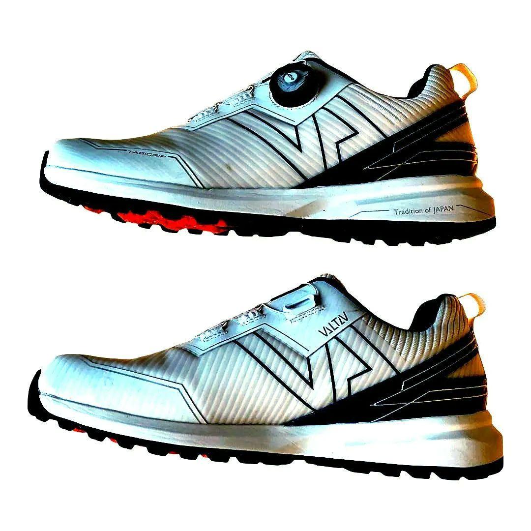 ♠【ヴァルタン】✨極美品　足袋ゴルフシューズ　ホワイト/白　27