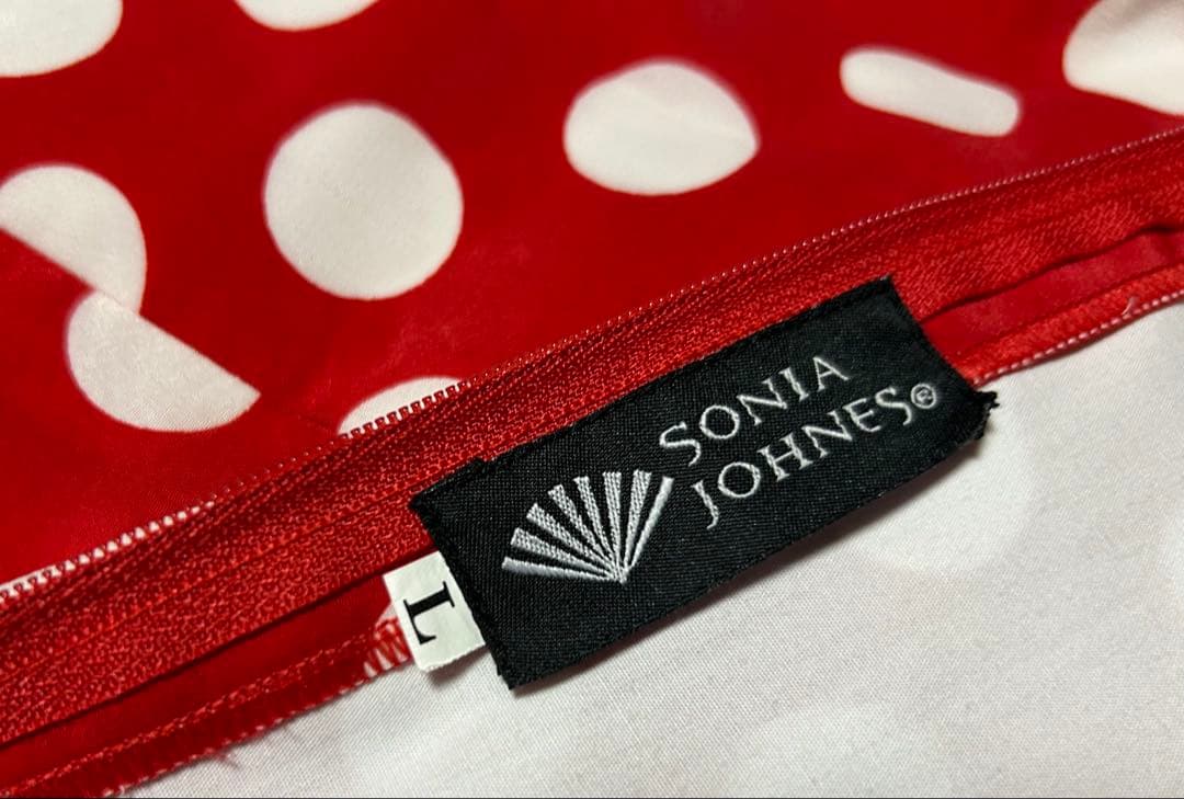 フラメンコ・ソニア ジョーンズ ・赤白水玉ファルダ