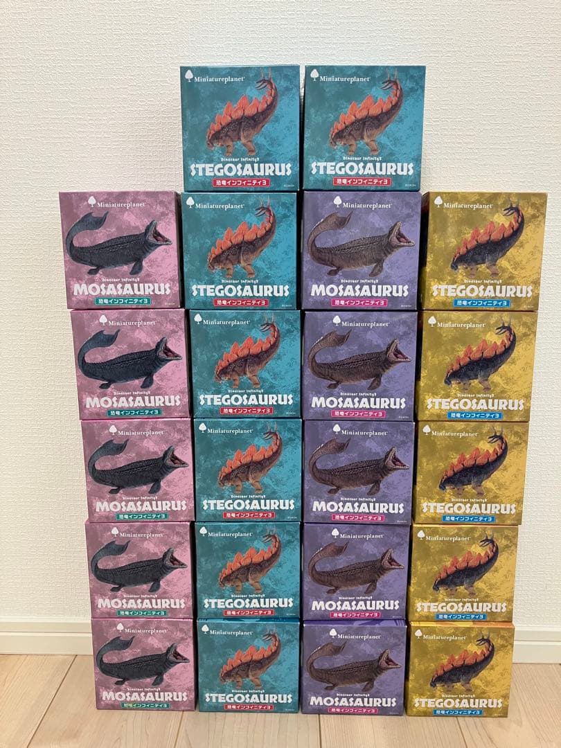 恐竜インフィニティ3 全4種コンプ　22個セット