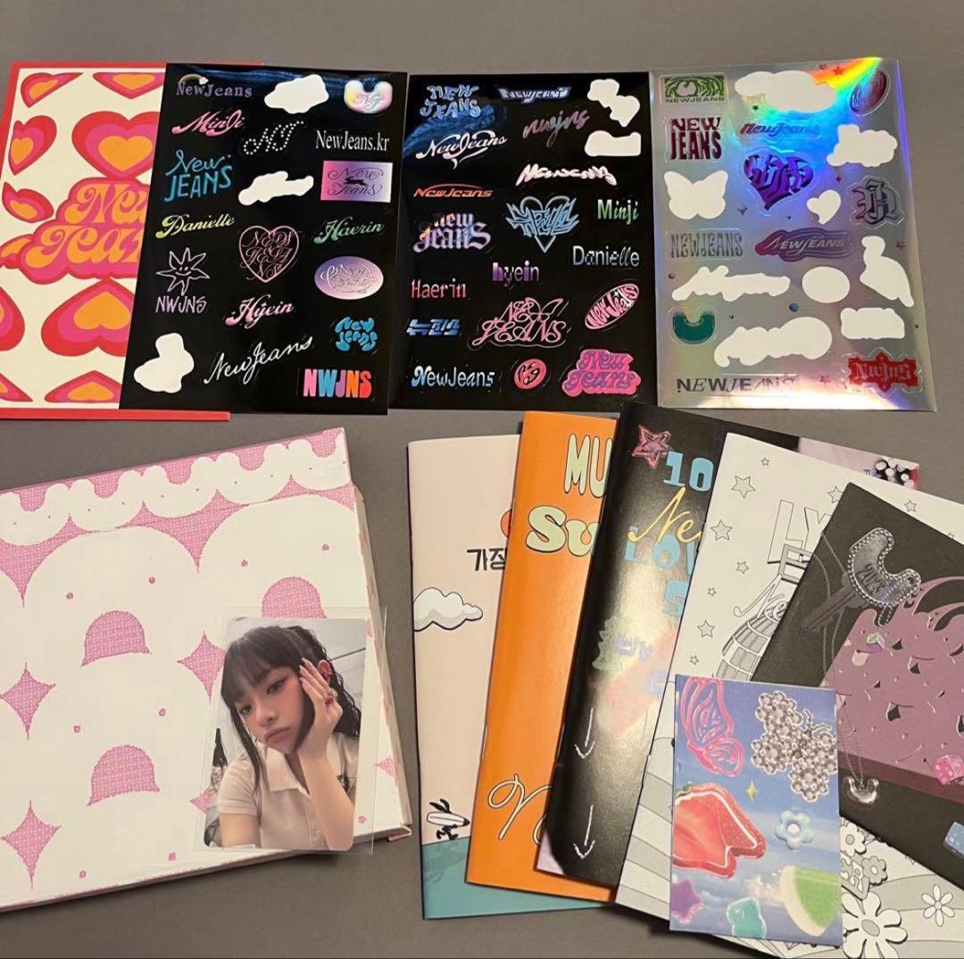 newjeans まとめ売り　アルバム　トレカ　キーホルダー