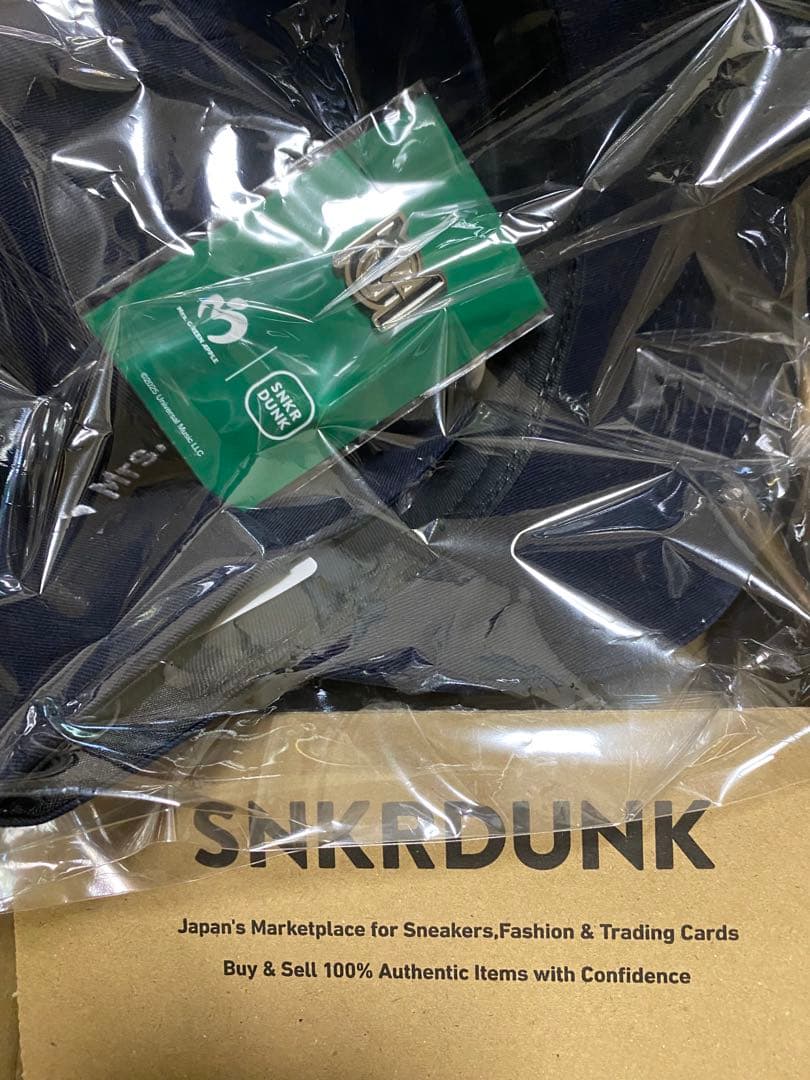 ミセスグリーンアップル スニダン ニューエラ ネイビー ピンズ付き 新品未使用