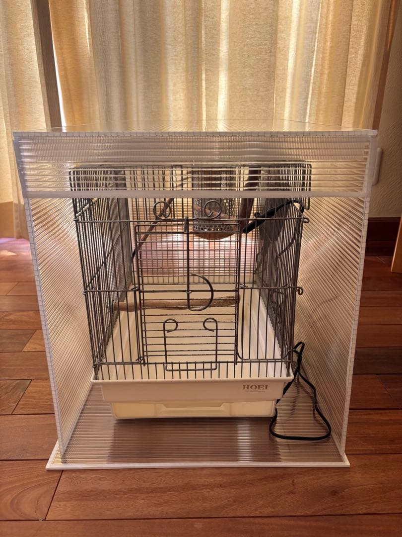 【にぃ】オーダーメイド 鳥ゲージ 保温カバー