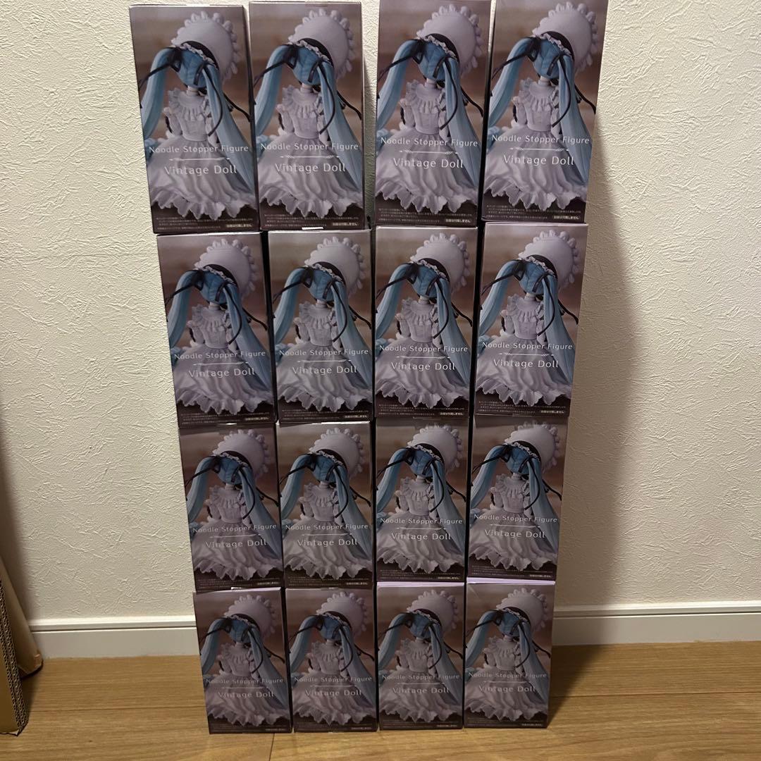 初音ミク　ビンテージドール　ぬーどるストッパー 16個セット
