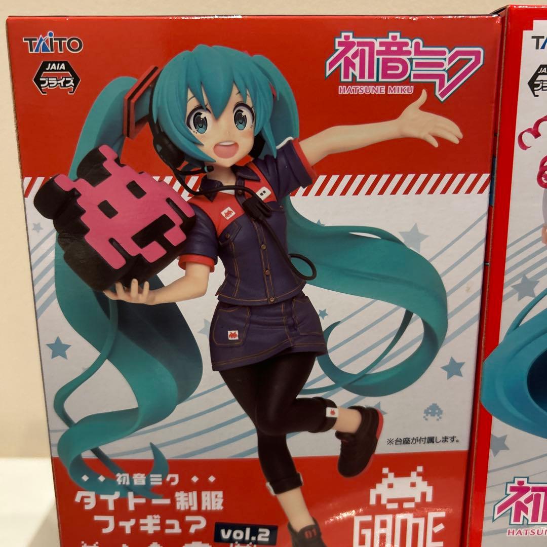 初音ミク タイトー制服フィギュア 2種