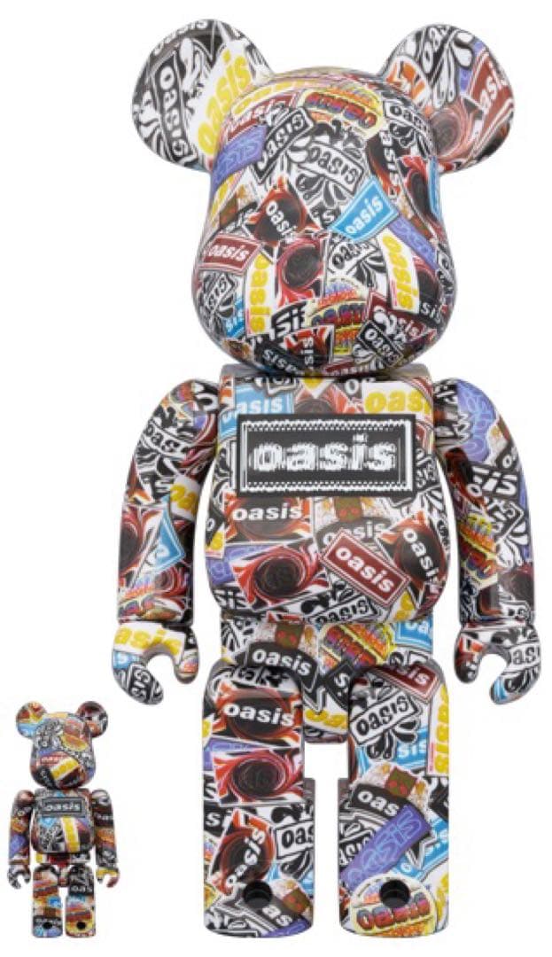 【新品】BE@RBRICK OASIS (2025)　100%＆400%