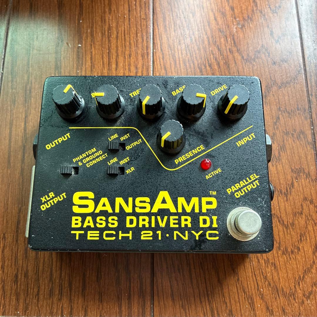 SansAmp Bass D DI TECH 21・NYC