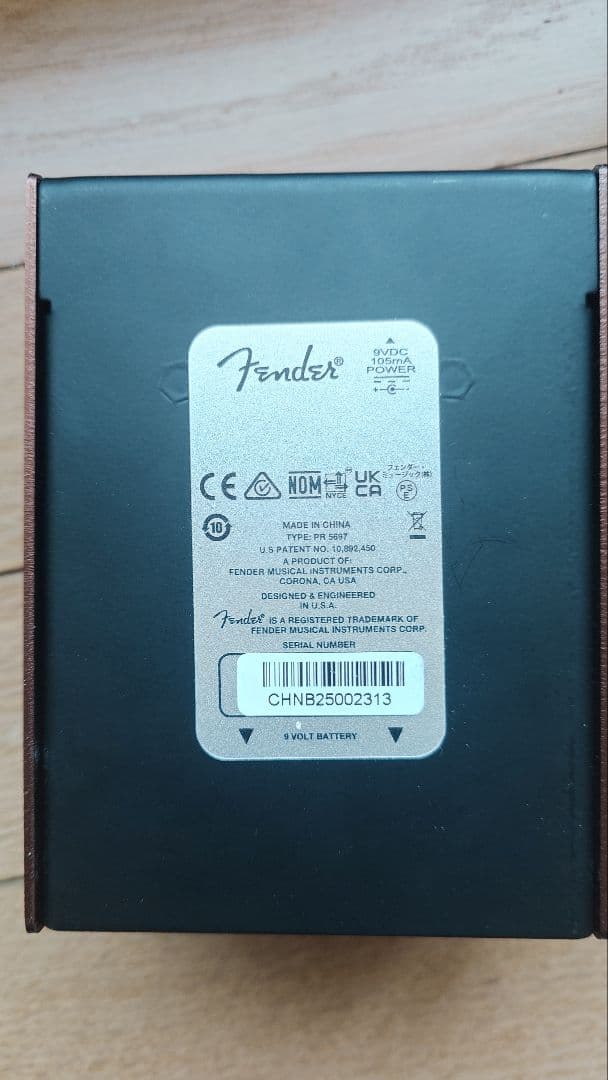 六*六様 【ほぼ未使用】Fender　SMOLDER ACOUSTIC OD　ア