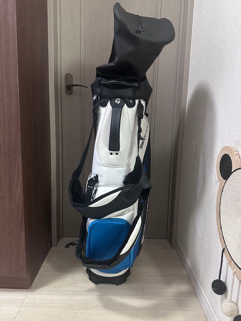 TaylorMade SIM2 キャディバッグ ホワイト/ブラック/ブルー
