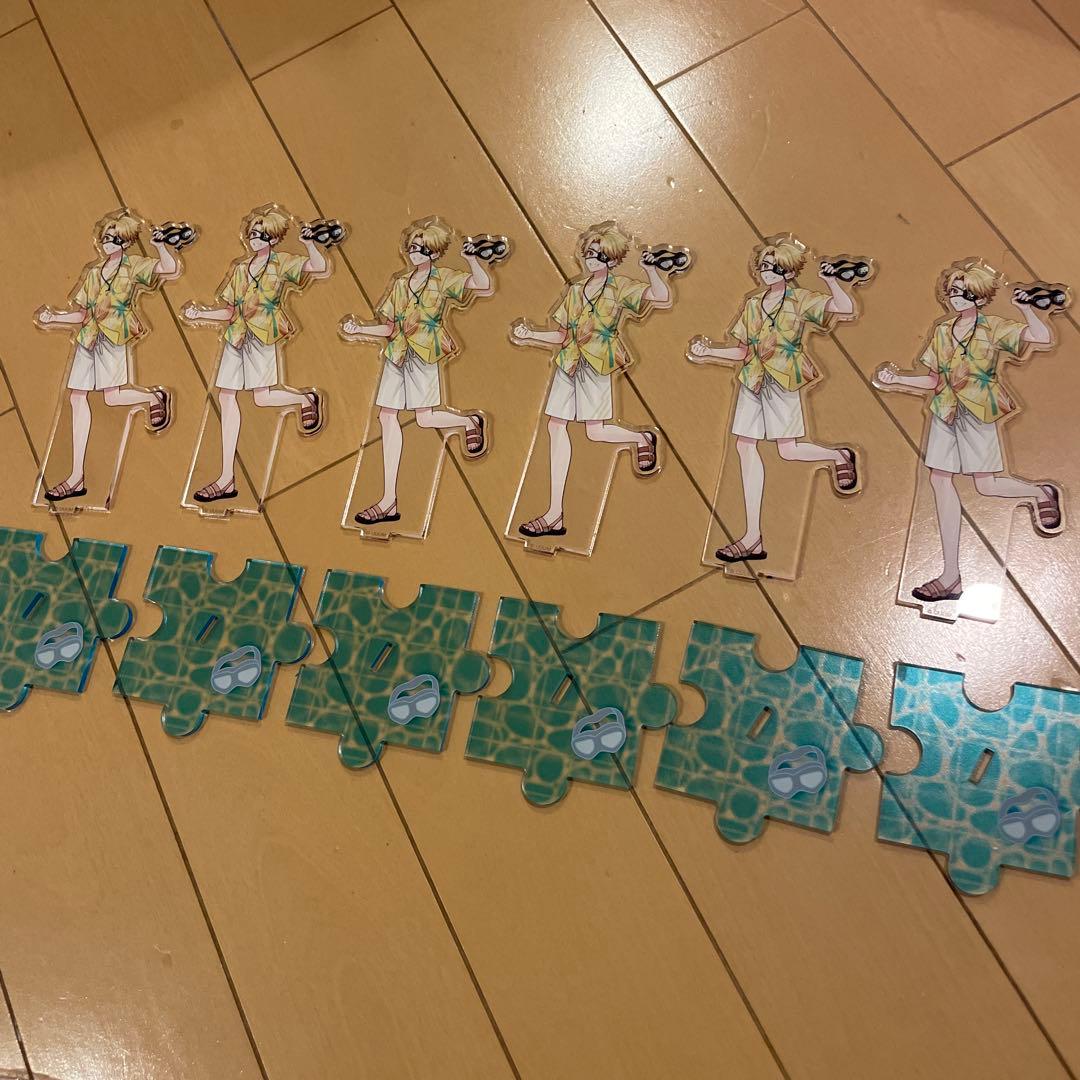 カラフルピーチ　たっつん　サマーランド　アクスタ　6点