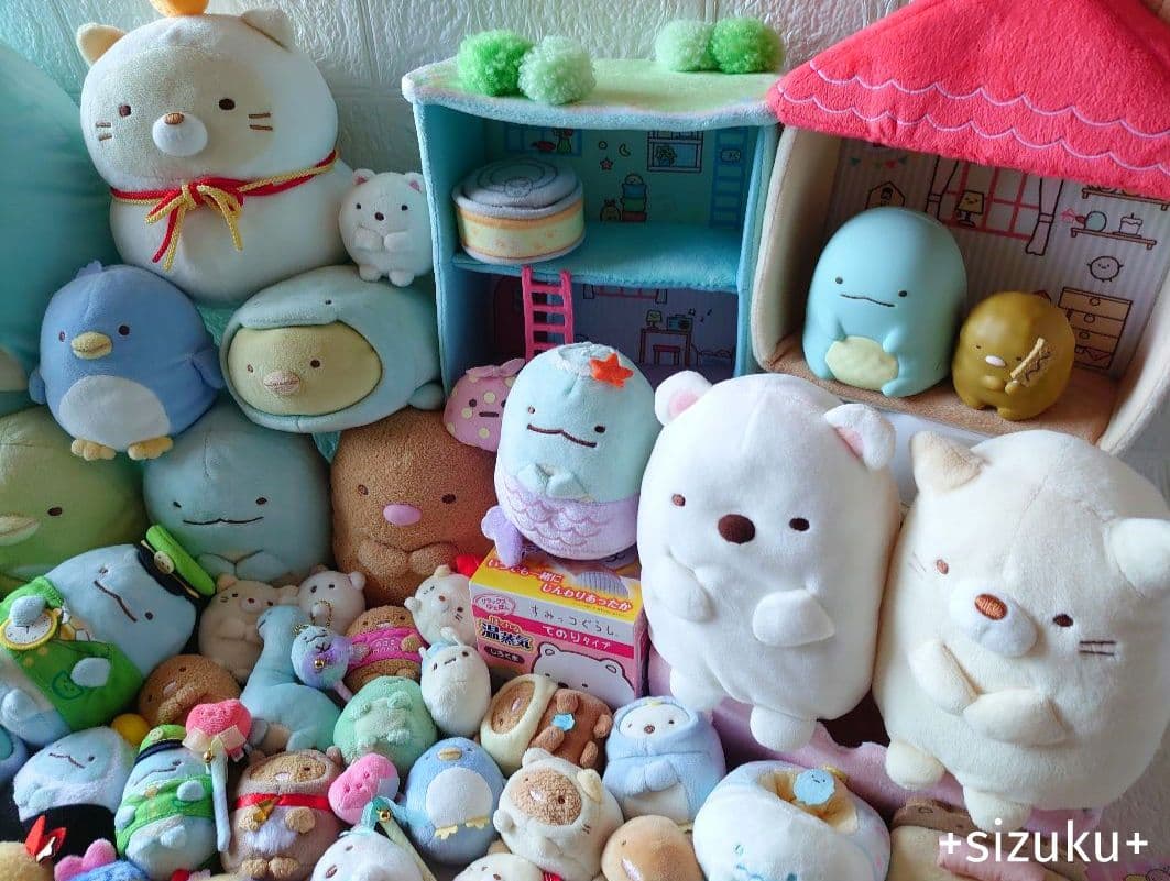 【豪華116点】すみっコぐらし ハウス 家具 てのりぬいぐるみ 色々 まとめ売り