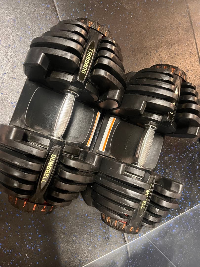 直接取引 状態良好 可変式アジャスタブルダンベル40kg 2個 埼玉県