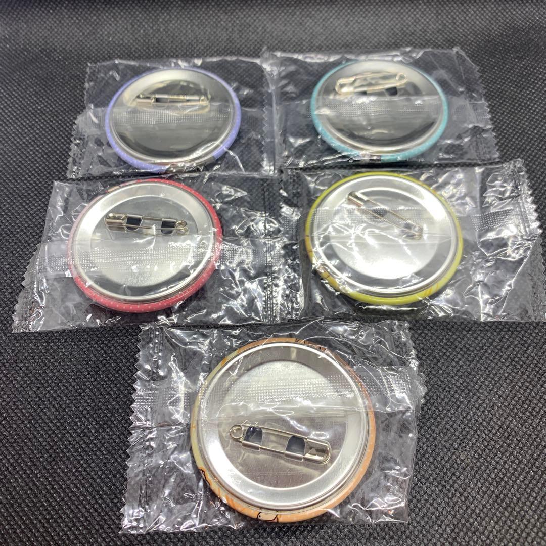 家庭教師ヒットマンREBORN！ リボーン　ねぼねぼ缶バッジ5種セット未開封品