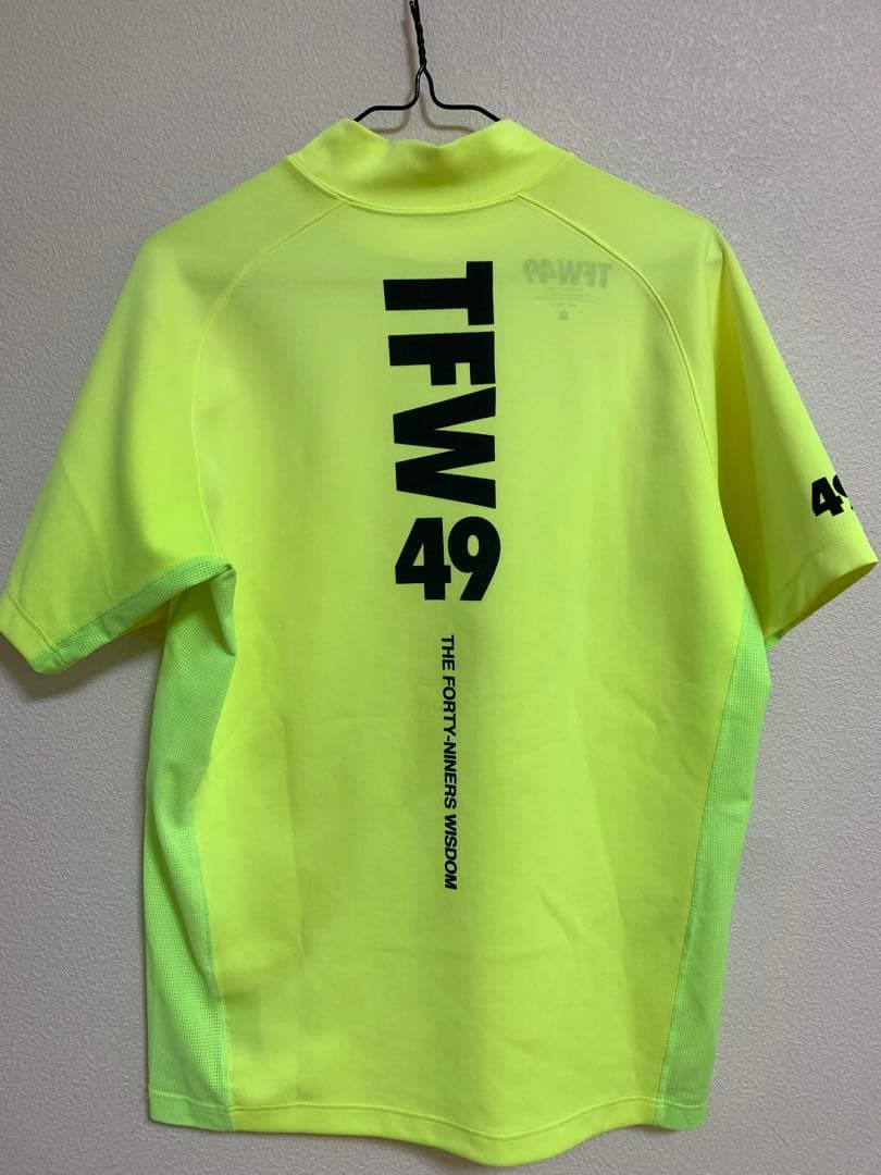 最終値下げ‼️TFW49 モックネック 半袖シャツ