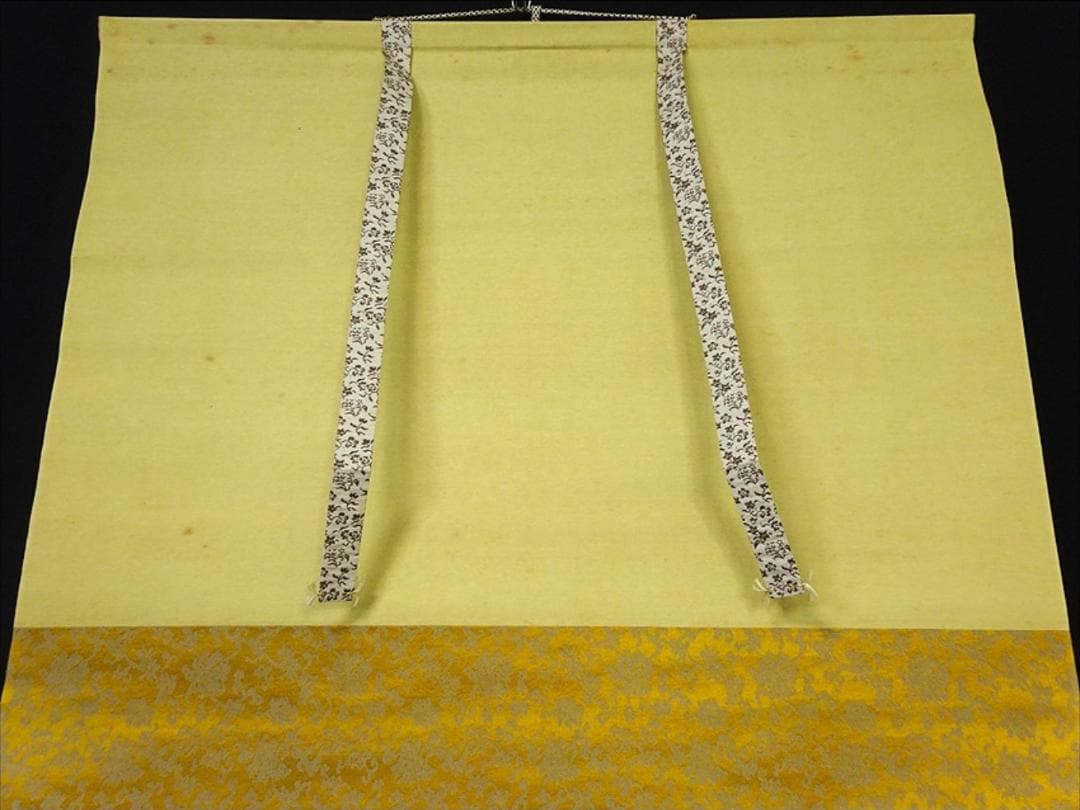 【真作】掛軸 河野華崖『湖畔夕月』紙本 肉筆 共箱付 掛け軸 p03133