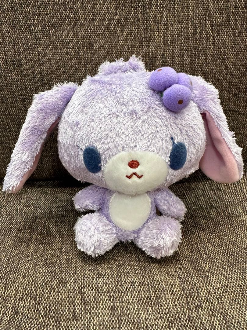 【Sanrio シュガーバニーズ】ブルーベリーうさ ぬいぐるみ