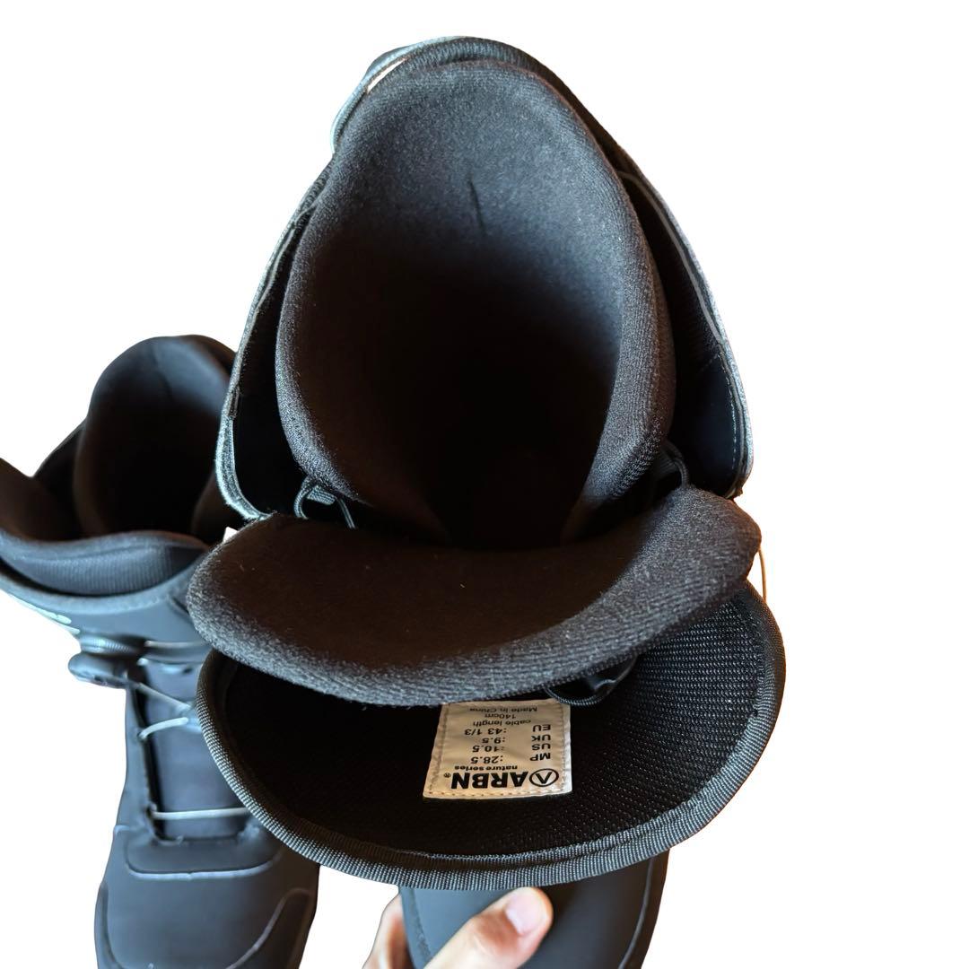 ARBN nature 28.5cm スノーボード ブーツ ブラック エアボーン